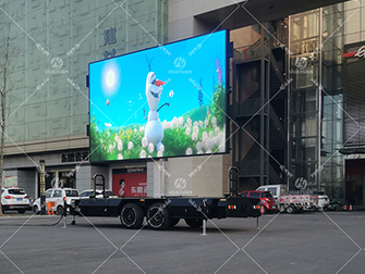 led display billboard  trailer